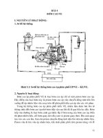 Giáo trình Bảo dưỡng sửa chữa động cơ diesel - Nghề: Công nghệ ô tô (Dùng cho trình độ Cao đẳng): Phần 2
