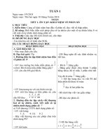 Giáo án lớp 5 tuần 1