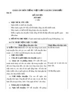 Giáo án môn Tiếng Việt lớp 1 sách Cánh Diều - Bài 20: Kể chuyện: Đôi bạn