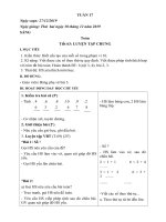 Giao an tuàn 17 - Lớp 1B