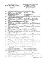 bộ đề thi môn hóa học luyện thi thpt năm 2020