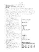 Giáo án tuần 2 lớp 3