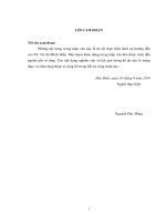 Phân tích và đề xuất các giải pháp để hoàn thiện hoạt động quản trị nhân sự tại Sở giao thông vận tải tỉnh Hòa Bình