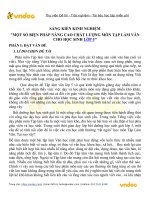 Sáng kiến kinh nghiệm một số biện pháp nâng cao chất lượng môn tập làm văn cho học sinh lớp 5 