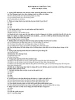 nội dung câu hỏi ôn tập để tham gia cuộc thi rung chuông vàng khối 8 năm học 20202021  thcs văn thân