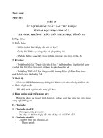 tiết 24 Ôn bài hát Ngày đầu tiên đi học, Ôn TĐN số 7, âm nhạc thường thức