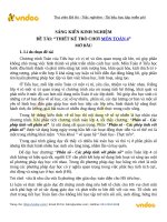 Sáng kiến kinh nghiệm thiết kế trò chơi môn toán lớp 4 