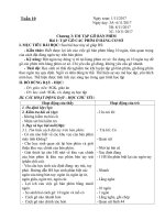 Giáo án tin học lớp 3 tuần 10