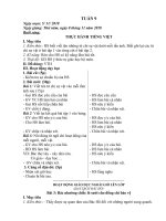 Giáo án tuần 9 lớp 2 (buổi 2)