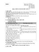 Giáo án tin học lớp 2 tuần 1