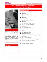 Bài giảng Bài 3: Một số quy luật phân phối xác suất quan trọng