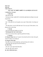 V7-Tiết 73 Tục ngữ về thiên nhiên và lao động sản xuất