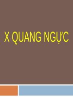 CẬN lâm SÀNG TRONG hô hấp (nội cơ sở) 