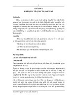 Giáo trình Quản trị sản xuất và dịch vụ