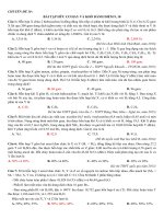 Chuyên đề hóa học 10 bài tập hữu cơ hay và khó dành điểm 9, 10 