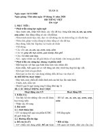 giáo án tuần 11 (LỚP 1B) buổi 2