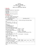 Giáo án tuần 2 lớp 4