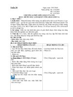 Giáo án lớp 4 tuần 28