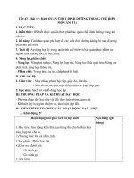 TIẾT 43. BẢO QUẢN CHẤT DINH DƯỠNG...