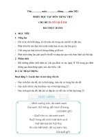 Phiếu học tập lớp 1 môn Tiếng Việt, chủ đề 23: Tết quê em, Bài thực hành