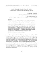 Người kể chuyện và điểm nhìn trần thuật trong những người đàn bà tắm của Thiết Ngưng