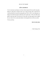 Đánh giá hiện trạng sử dụng túi nylon phân hủy sinh học trên địa bàn quận bình thạnh và quận 1 đồng thời đề xuất giải pháp nâng cao ý thức cho người tiêu dùng 