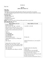 Giao an theo Tuan Lop 2GIAO AN TUAN 13 LOP 2