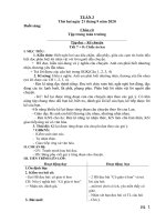 Giao an Tuan 3  Lop 3