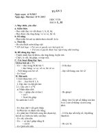 giao an tuan 3 lop 1