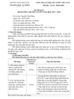 Ke hoach BDTX nam hoc 20172018