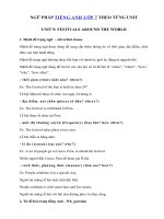 Tải Ngữ pháp Unit 9 lớp 7 Festivals around the world - Tiếng Anh lớp 7 Unit 9 Festivals around the world| Ngữ pháp Unit 9 SGK tiếng Anh 7 mới