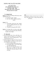 De thi HKI 0910 Nguyen Thai Binh