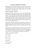 Tải Vietcombank: Ngân hàng thương mại cổ phần Ngoại thương Việt Nam - Tìm hiểu về ngân hàng Thương mại cổ phần ngoại thương Việt Nam