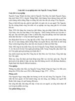 Tải Tiểu sử cuộc đời và sự nghiệp sáng tác của nhà văn Nguyễn Trung Thành - Cuộc đời và sự nghiệp Nguyễn Trung Thành