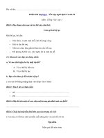 03) - Bài tập Toán, Tiếng Việt lớp 1