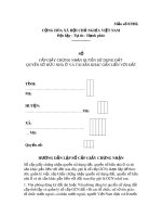 Mẫu Sổ cấp giấy chứng nhận quyền sử dụng đất (Mẫu số 03/ĐK)