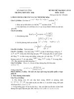 2 de tham khao thi thu Dai hoc Mon Toan  va dap an