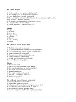 Tải Bài tập tự luận tiếng Anh lớp 7 Unit 8: Places (Số 1) - Ôn tập môn Tiếng Anh lớp 7 có đáp án