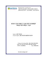 Quy trình kiểm toán khoản mục tiền trong kiểm toán báo cáo tài chính tại công ty TNHH dịch vụ tư vấn tài chính kế toán và kiểm toán nam việt AASCN 