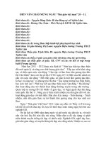 DIEN VAN CHAO MUNG 2011