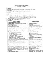 Tải Giáo án Tiếng Anh lớp 10 Unit 7: The mass media - Lesson 4 - Giáo án điện tử môn Tiếng Anh lớp 10