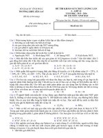 Tải Đề thi thử THPT Quốc gia môn Sinh học lần 2 năm 2016 trường THPT Yên Lạc, Vĩnh Phúc - Đề thi thử đại học năm 2016 môn Sinh có đáp án