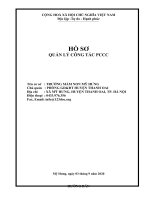 Ho so cong tac phong chay chua chay nam hoc 20202021