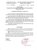 Quyet dinh cong nhan danh hieu thu vien 20142015