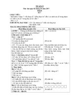 Giao an Tuan 5  Lop 1