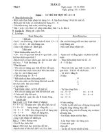 Giao an lop 2 Tuan 13