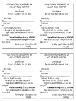 Giay moi hop phu huynh