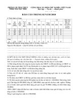 bao cao hoat dong thang 22010