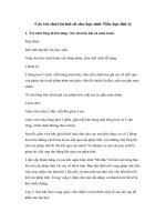 Tải Các trò chơi ôn bài cũ cho học sinh Tiểu học thú vị - 9 trò chơi hấp dẫn ôn bài cũ cho học sinh Tiểu học