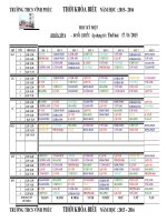 TKB chinh khoa NH 20152016